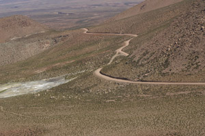 Vue du d&eacute;sert en venant de Tatio